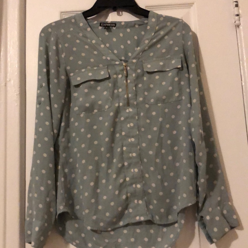 Polkadot blouse